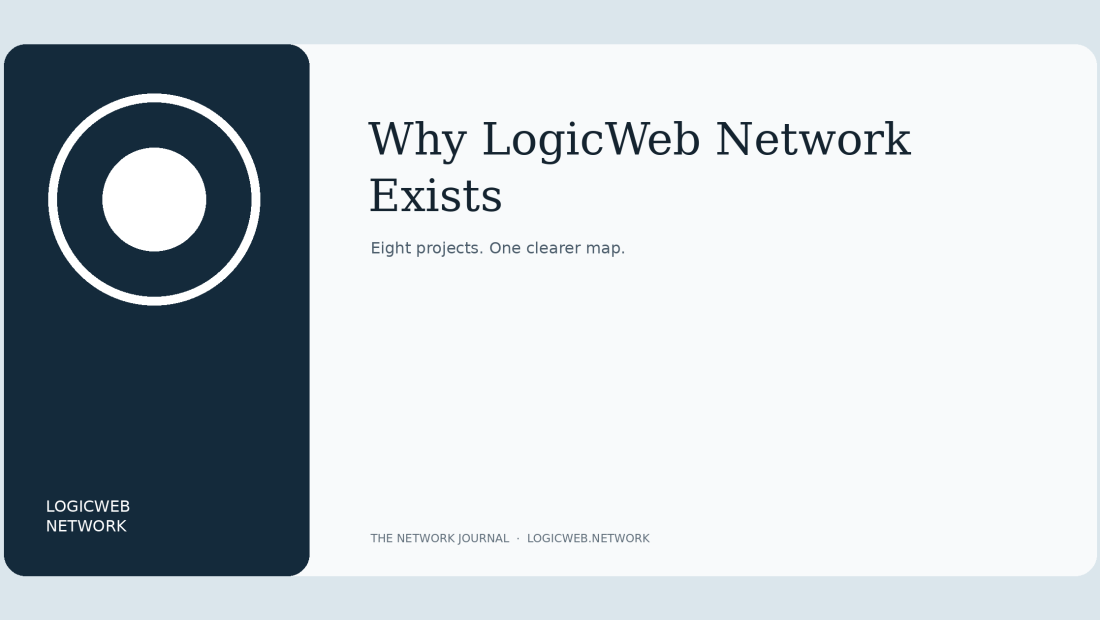 Why LogicWeb Network Exists